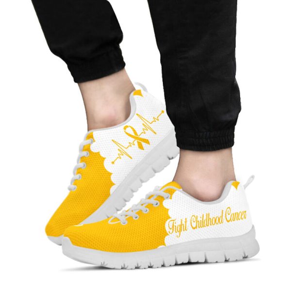 Fight Childhood Cancer Sneakers, Running Shoes, Shoes For Women, Shoes For Men, Custom Shoes, Low Top Shoes, Customized Sneaker, Mens, Womens, Kids Shoes