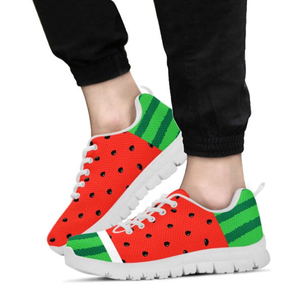 Watermelon Shoes Sneakers, Running Shoes, Shoes For Women, Shoes For Men, Custom Shoes, Low Top Shoes, Customized Sneaker, Mens, Womens, Kids Shoes