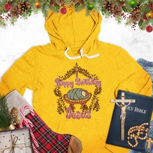 Happy Birthday Jesus Colored Edition Hoodie_8217